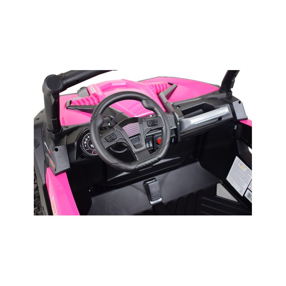 MEGA BUGGY SXS DLA 2 DZIECI 2X120W, SUPER MOC, PRZESUWANE SIEDZENIE, WALIZKA/BBH028