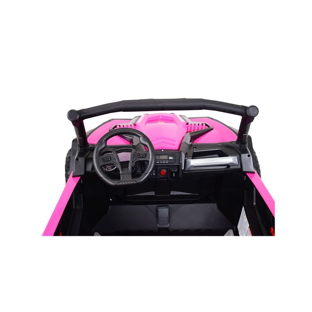 MEGA BUGGY SXS DLA 2 DZIECI 2X120W, SUPER MOC, PRZESUWANE SIEDZENIE, WALIZKA/BBH028