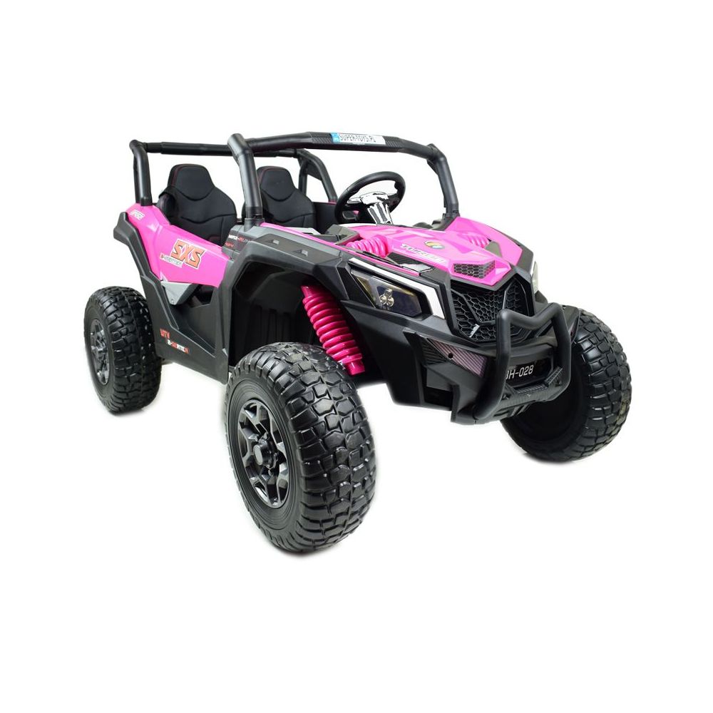 MEGA BUGGY SXS DLA 2 DZIECI 2X120W, SUPER MOC, PRZESUWANE SIEDZENIE, WALIZKA/BBH028