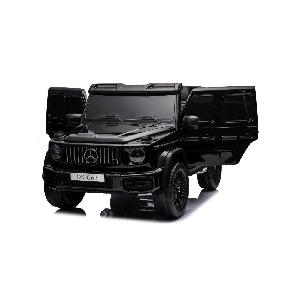 MILŽINIŠKAS „MERCEDES G63“ SU 800 W AKUMULIATORIUMI, 2X24 V, KILIMĖLIAI, LAKAS /DKG63