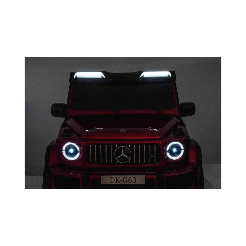 OLBRZYMI MERCEDES G63 NA AKUMULATOR 800 W,2X24V DYWANIKI,LAKIER /DKG63