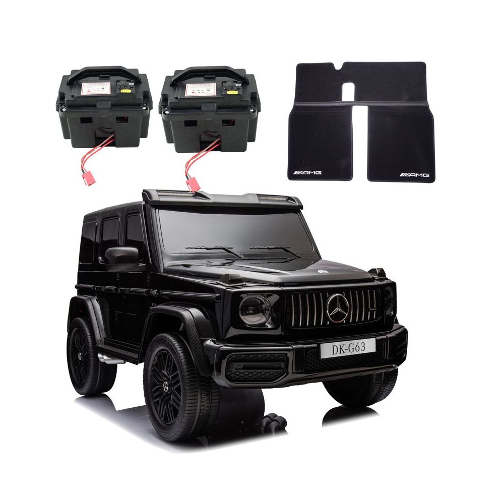 OLBRZYMI MERCEDES G63 NA AKUMULATOR 800 W,2X24V DYWANIKI,LAKIER /DKG63