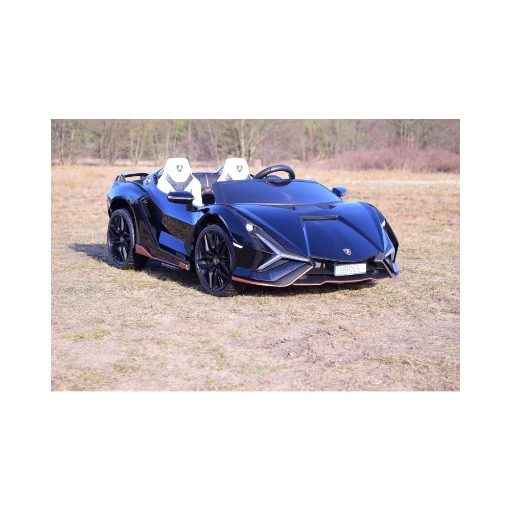 ORYGINALNE LAMBORGHINI SIAN NA AKUMULATOR, WERSJA Z MIEJSCEM DLA RODZICA/QLS6988