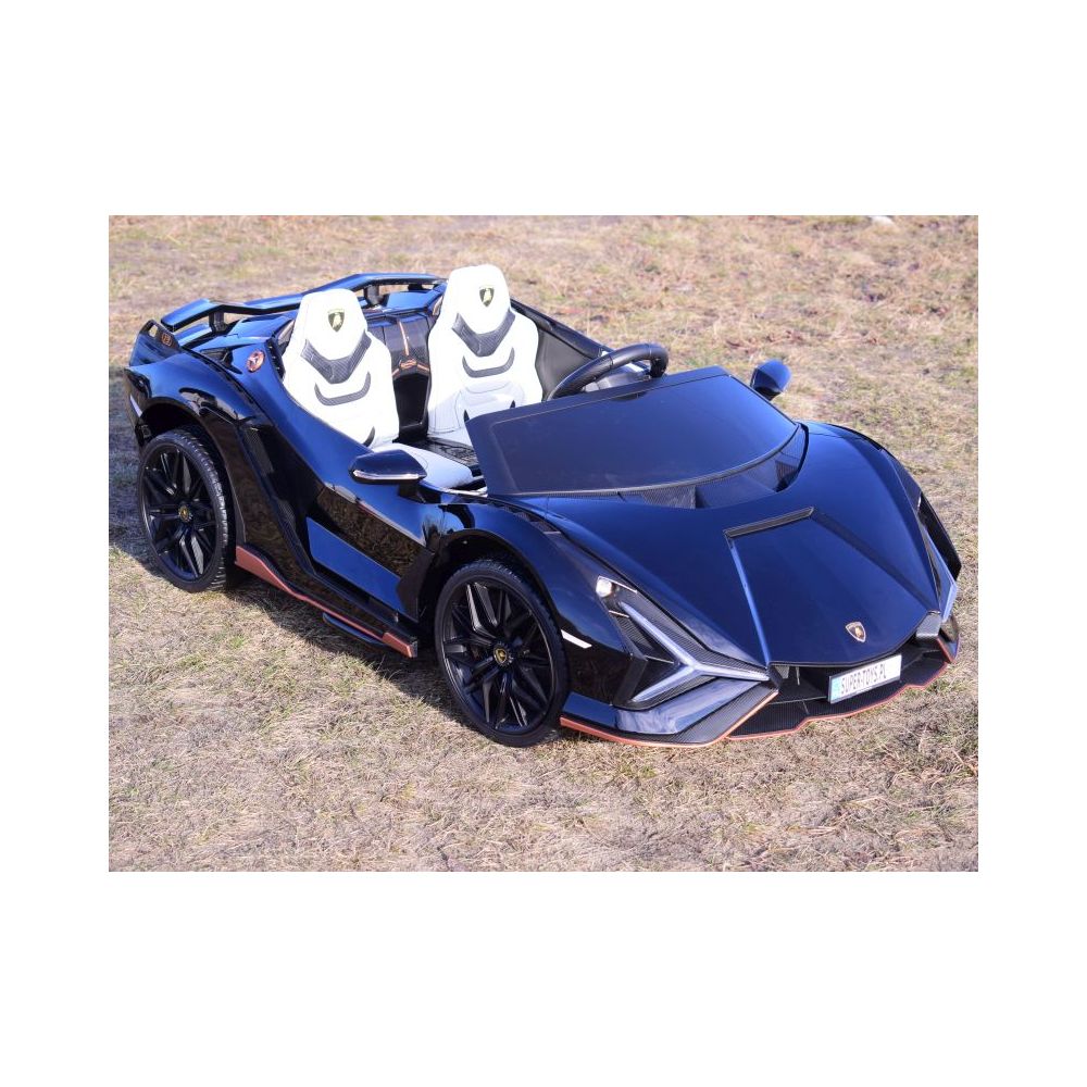 ORYGINALNE LAMBORGHINI SIAN NA AKUMULATOR, WERSJA Z MIEJSCEM DLA RODZICA/QLS6988