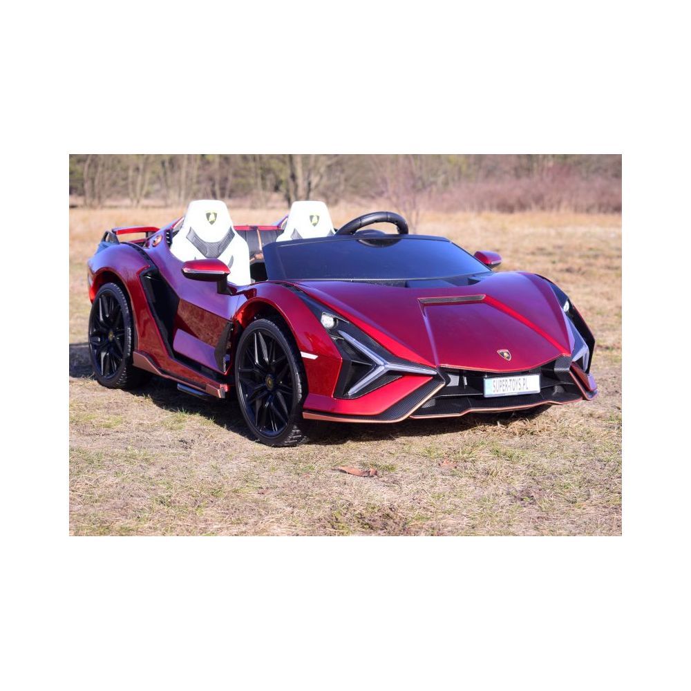 ORYGINALNE LAMBORGHINI SIAN NA AKUMULATOR, WERSJA Z MIEJSCEM DLA RODZICA/QLS6988