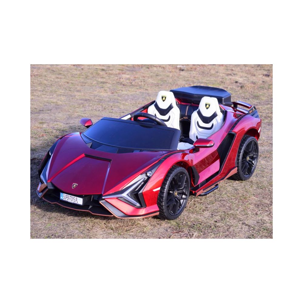 ORYGINALNE LAMBORGHINI SIAN NA AKUMULATOR, WERSJA Z MIEJSCEM DLA RODZICA/QLS6988
