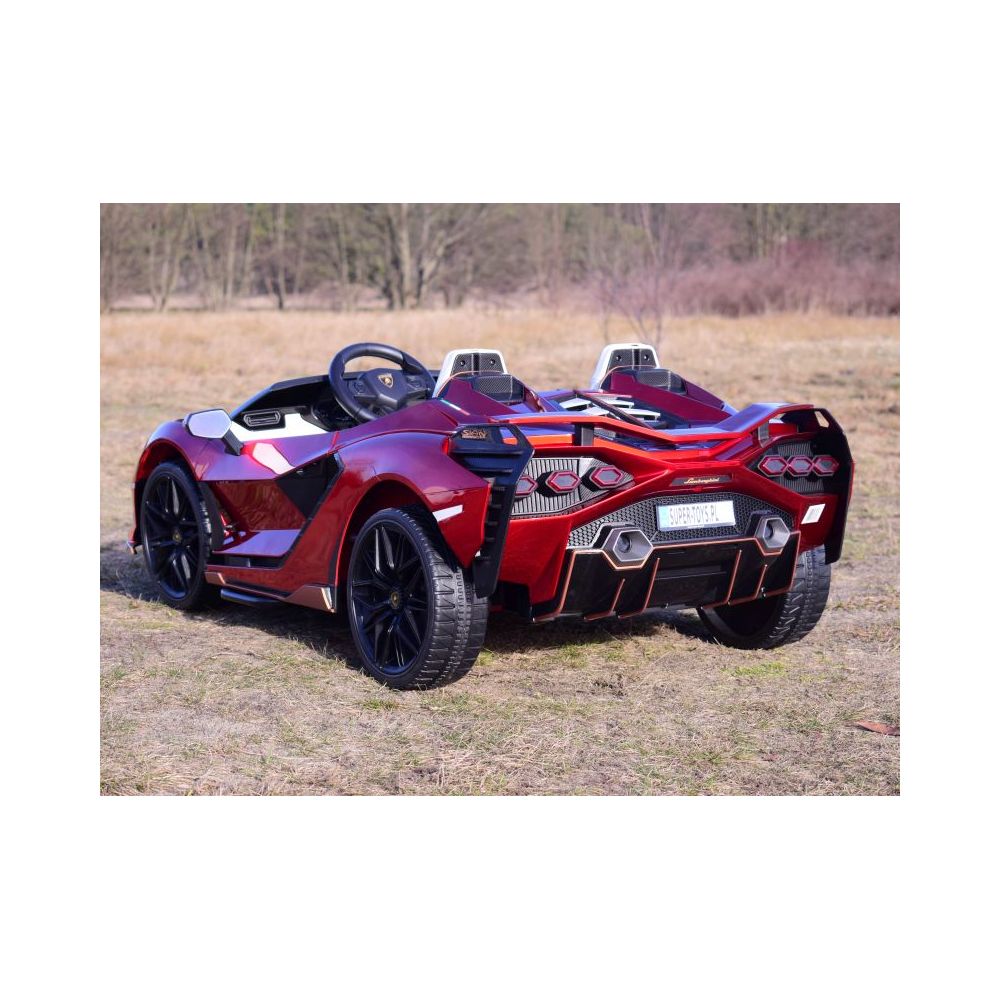 ORIGINALUS „LAMBORGHINI SIAN“ SU AKUMULIATORIUMI, VERSIJA SU VIETA TĖVUI/MAMAI / QLS6988
