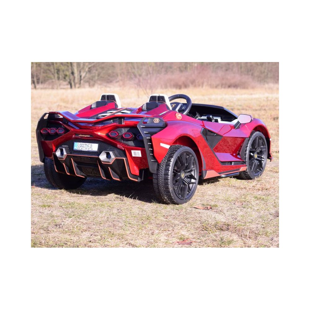 ORYGINALNE LAMBORGHINI SIAN NA AKUMULATOR, WERSJA Z MIEJSCEM DLA RODZICA/QLS6988