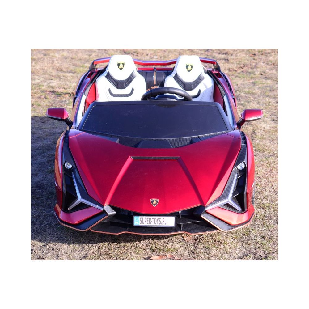 ORYGINALNE LAMBORGHINI SIAN NA AKUMULATOR, WERSJA Z MIEJSCEM DLA RODZICA/QLS6988