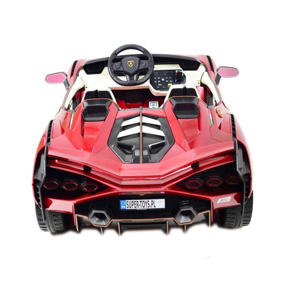 ORYGINALNE LAMBORGHINI SIAN NA AKUMULATOR, WERSJA Z MIEJSCEM DLA RODZICA/QLS6988