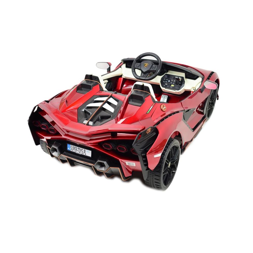 ORYGINALNE LAMBORGHINI SIAN NA AKUMULATOR, WERSJA Z MIEJSCEM DLA RODZICA/QLS6988