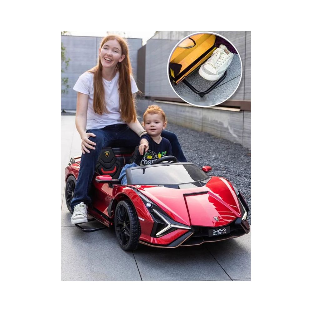 ORYGINALNE LAMBORGHINI SIAN NA AKUMULATOR, WERSJA Z MIEJSCEM DLA RODZICA/QLS6988