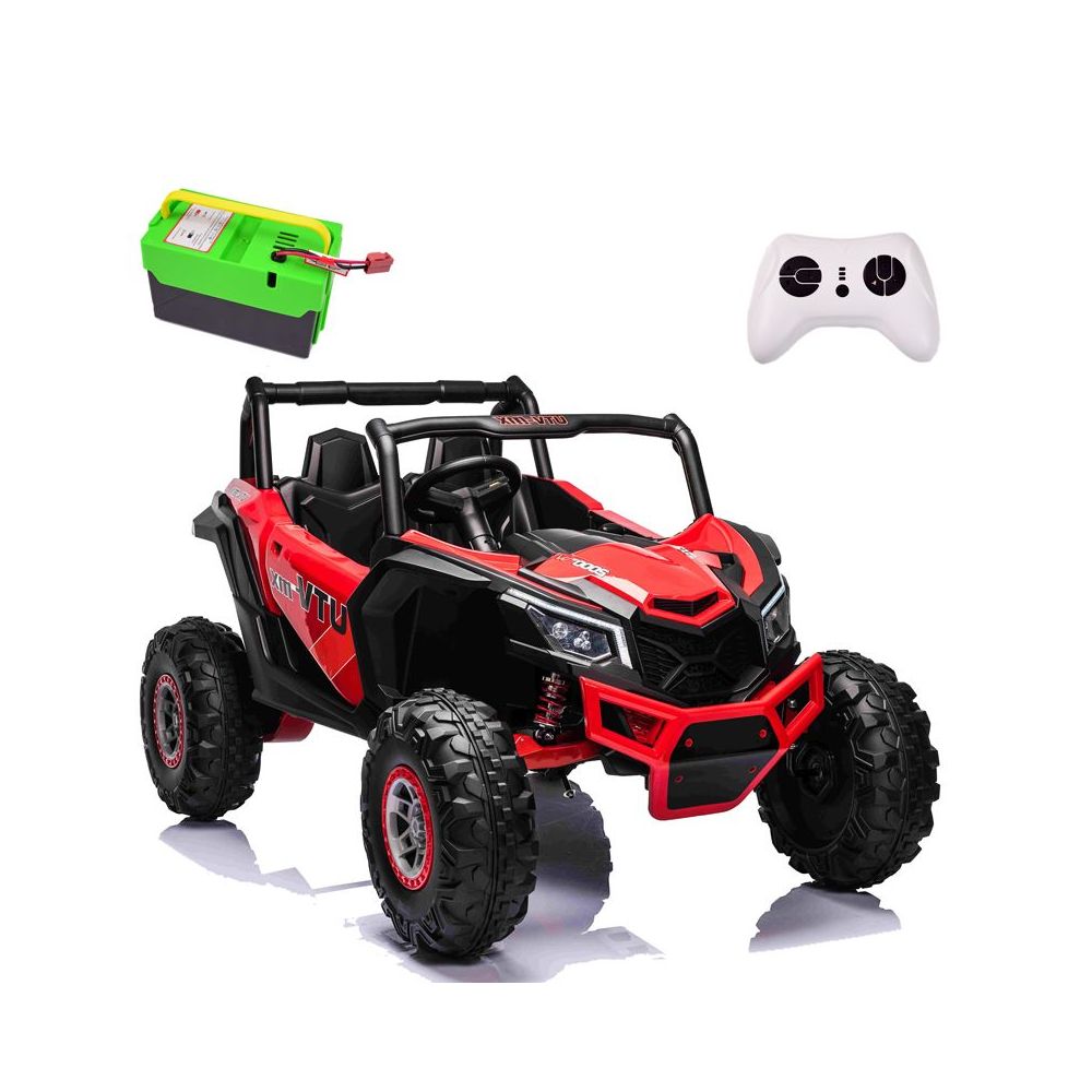 MEGA BUGGY UTV-MX DLA 2 DZIECI 4X60W ( 240 WAT) 24V, SUPER MOC/XMX613
