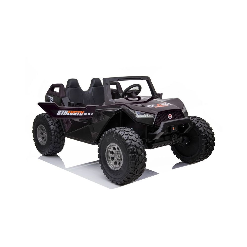 MEGA BUGGY CLASH DLA 2 DZIECI, 4 SILNIKI, 24V-800W, MIĘKKIE PRZESUWANE SIEDZENIE, WALIZKA NA AKUMULATOR/SX-1928