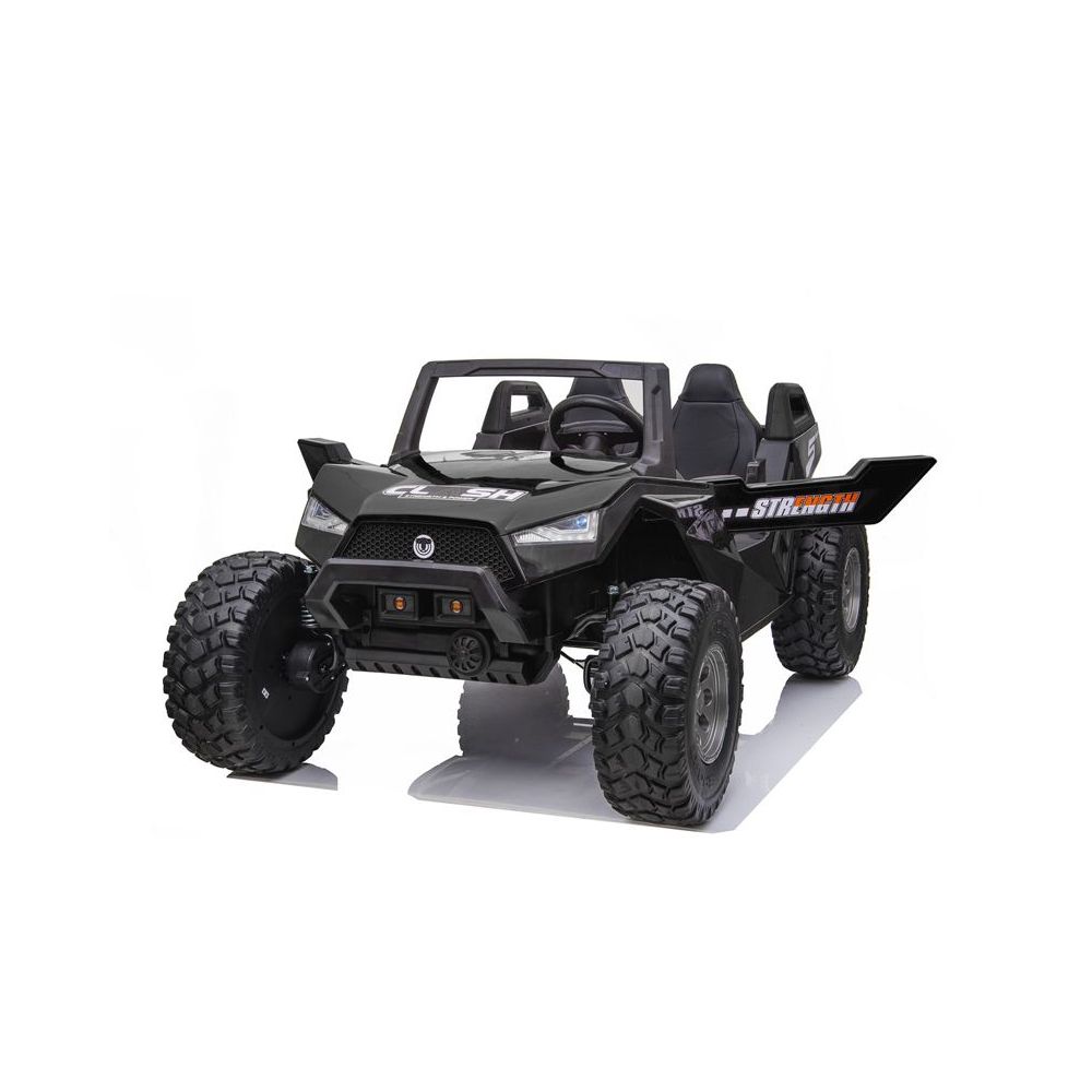 MEGA BUGGY CLASH DLA 2 DZIECI, 4 SILNIKI, 24V-800W, MIĘKKIE PRZESUWANE SIEDZENIE, WALIZKA NA AKUMULATOR/SX-1928