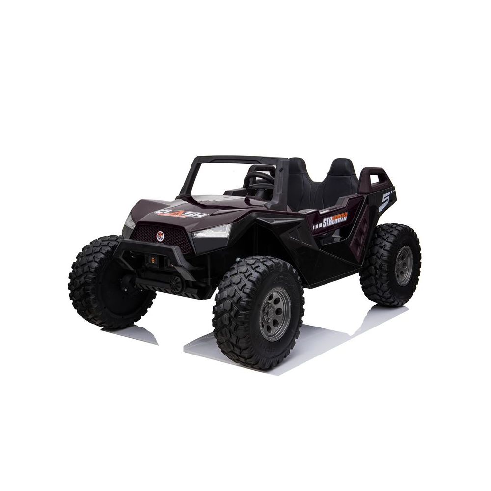 MEGA BUGGY CLASH DLA 2 DZIECI, 4 SILNIKI, 24V-800W, MIĘKKIE PRZESUWANE SIEDZENIE, WALIZKA NA AKUMULATOR/SX-1928