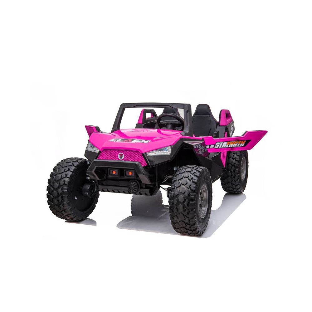 MEGA BUGGY CLASH DLA 2 DZIECI, 4 SILNIK - 800W, 24, MIĘKKIE PRZESUWANE SIEDZENIE, WALIZKA NA AKUMULATOR,/SX-1928