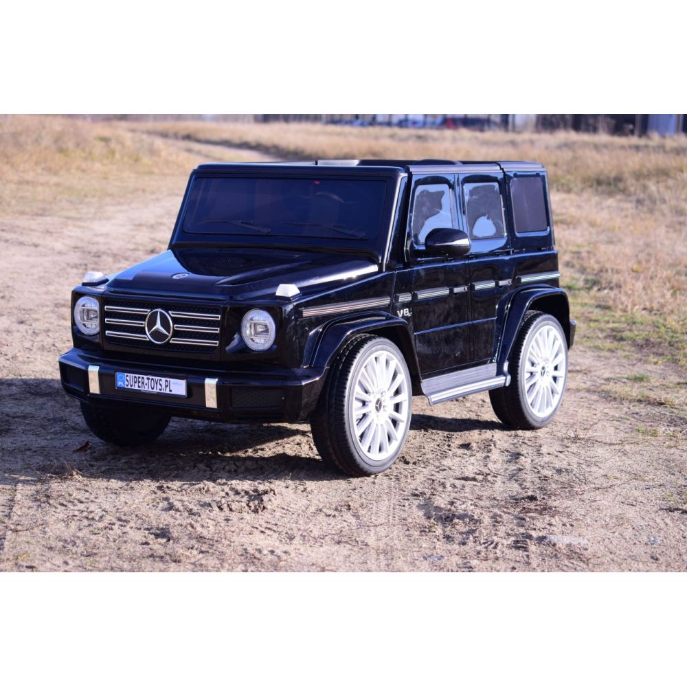 ORIGINALUS „MERCEDES G500“ SU POLIRUOTU KŪNU IR VISOMIS PAPILDOMOMIS FUNKCIJOMIS / XMX627