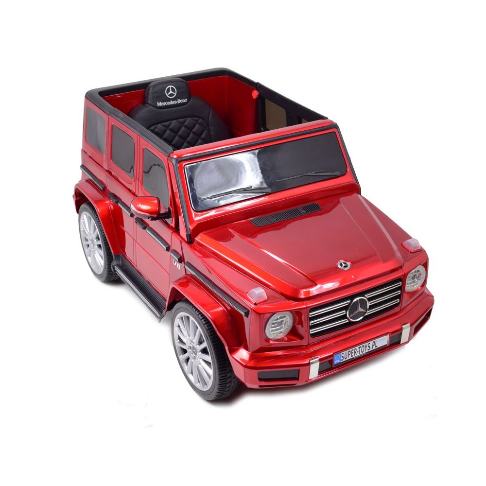 ORIGINALUS „MERCEDES G500“ SU POLIRUOTU KŪNU, VISOS PAPILDOMOS FUNKCIJOS / XMX627