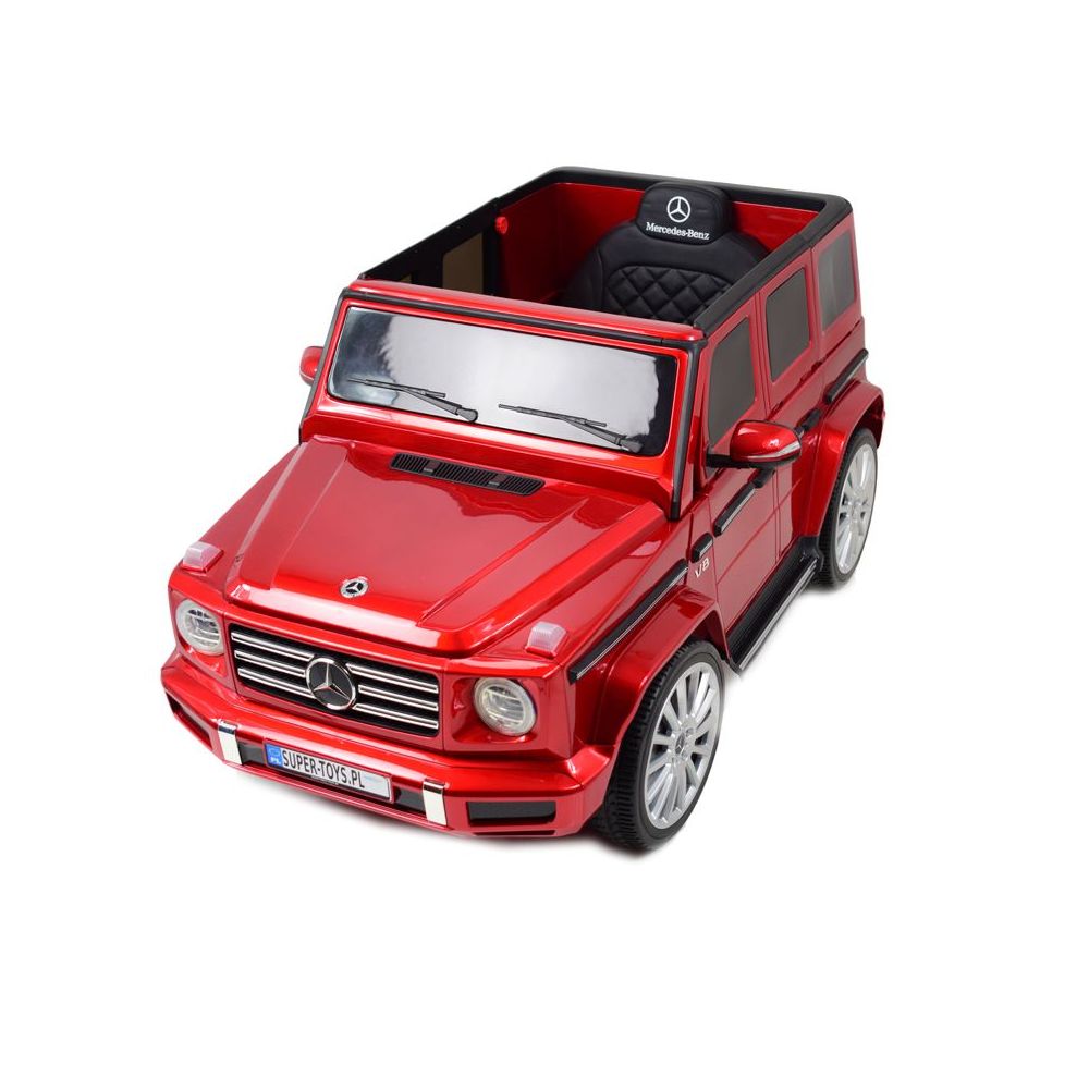ORIGINALUS „MERCEDES G500“ SU POLIRUOTU KŪNU, VISOS PAPILDOMOS FUNKCIJOS / XMX627