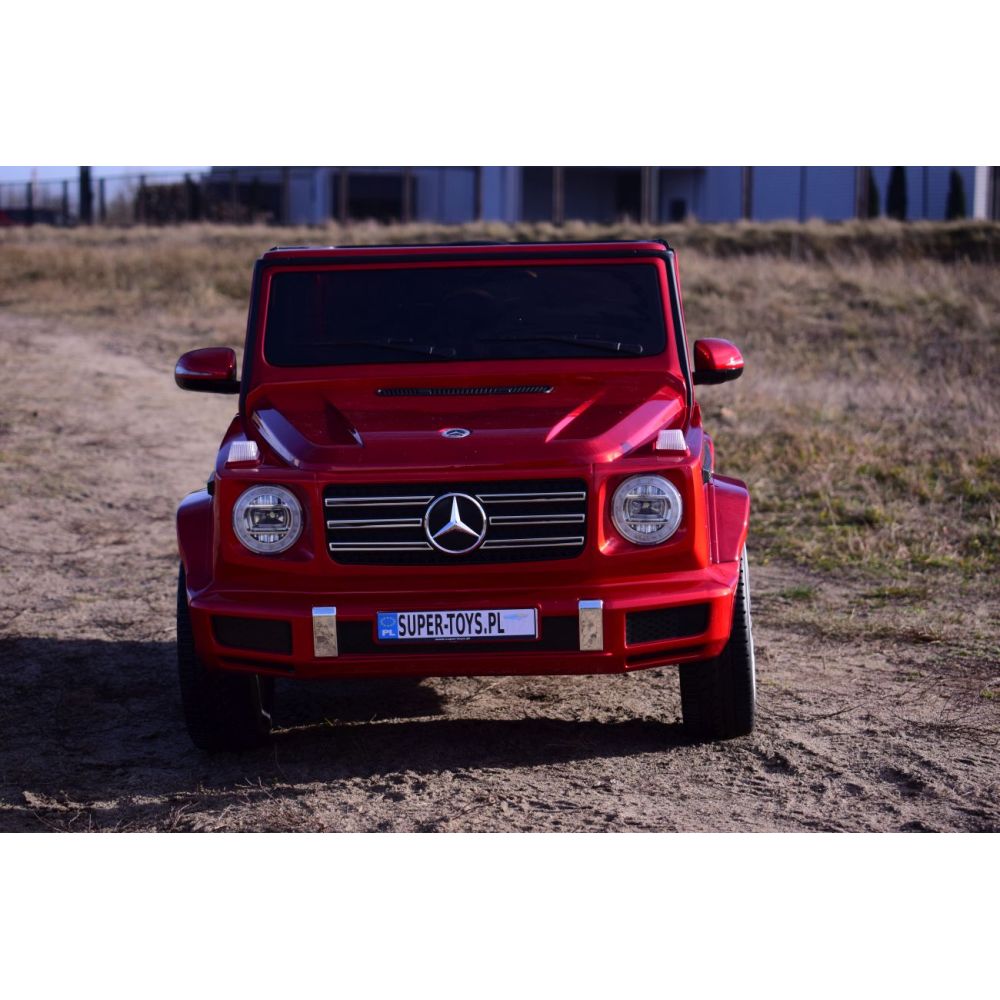 ORIGINALUS „MERCEDES G500“ SU POLIRUOTU KŪNU, VISOS PAPILDOMOS FUNKCIJOS / XMX627