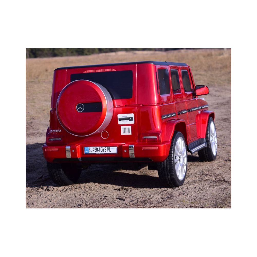 ORIGINALUS „MERCEDES G500“ SU POLIRUOTU KŪNU, VISOS PAPILDOMOS FUNKCIJOS / XMX627