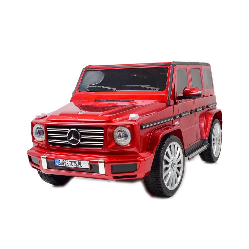 ORIGINALUS „MERCEDES G500“ SU POLIRUOTU KŪNU, VISOS PAPILDOMOS FUNKCIJOS / XMX627