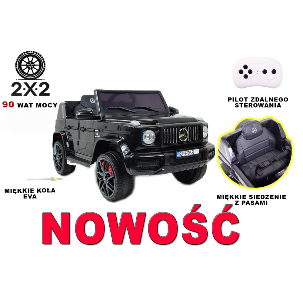 MERCEDES G63 AMG NA AKUMULATOR W PEŁNEJ OPCJI/HL2888