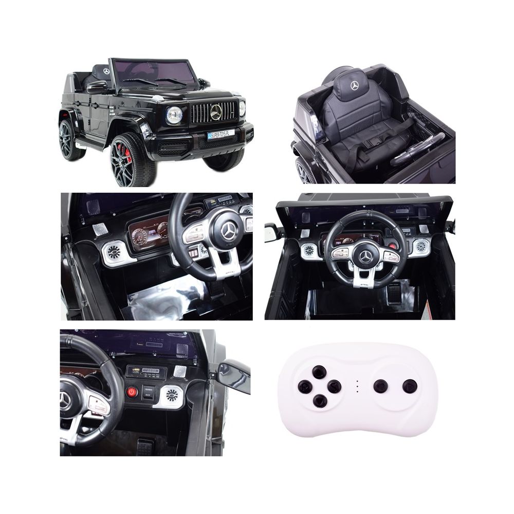 „MERCEDES G63 AMG“ su akumuliatoriumi ir visomis papildomomis funkcijomis / HL2888