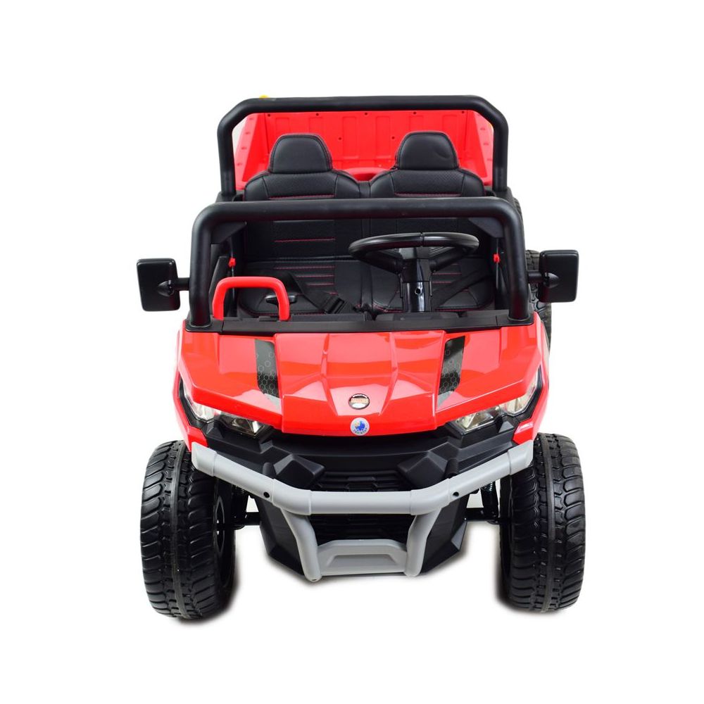 BUGGY 6 KOŁOWY DLA 2 DZIECI, ELEKTRYCZNA WYWROTKA, MIĘKKIE KOŁA, MIĘKKIE SIEDZENIE, 400 WAT/XMX623B