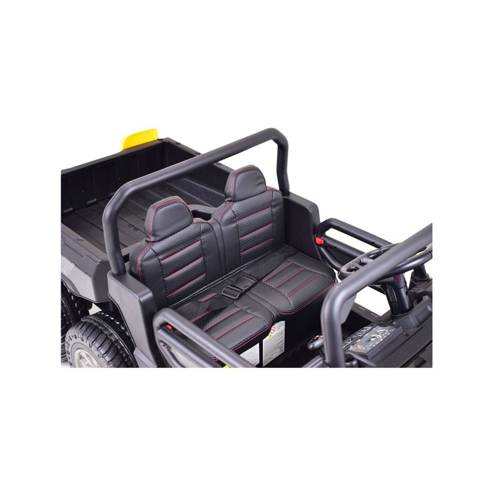 BUGGY 6 KOŁOWY DLA 2 DZIECI, ELEKTRYCZNA WYWROTKA, MIĘKKIE KOŁA, MIĘKKIE SIEDZENIE, 400 WAT/XMX623B