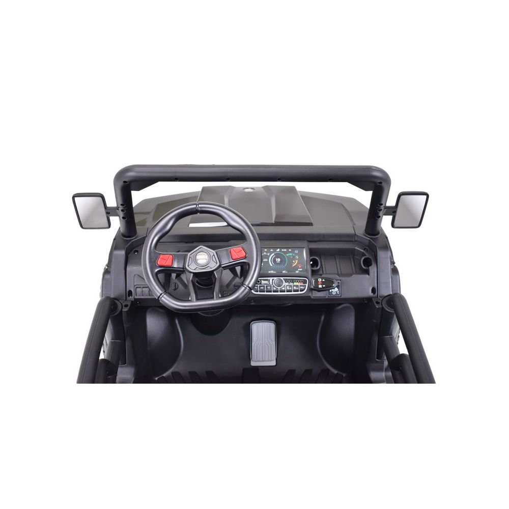 BUGGY 6 KOŁOWY DLA 2 DZIECI, ELEKTRYCZNA WYWROTKA, MIĘKKIE KOŁA, MIĘKKIE SIEDZENIE, 400 WAT/XMX623B