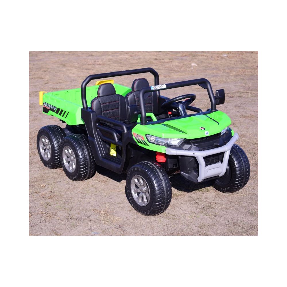 BUGGY 6 KOŁOWY DLA 2 DZIECI, ELEKTRYCZNA WYWROTKA, MIĘKKIE KOŁA, MIĘKKIE SIEDZENIE, 400 WAT/XMX623B