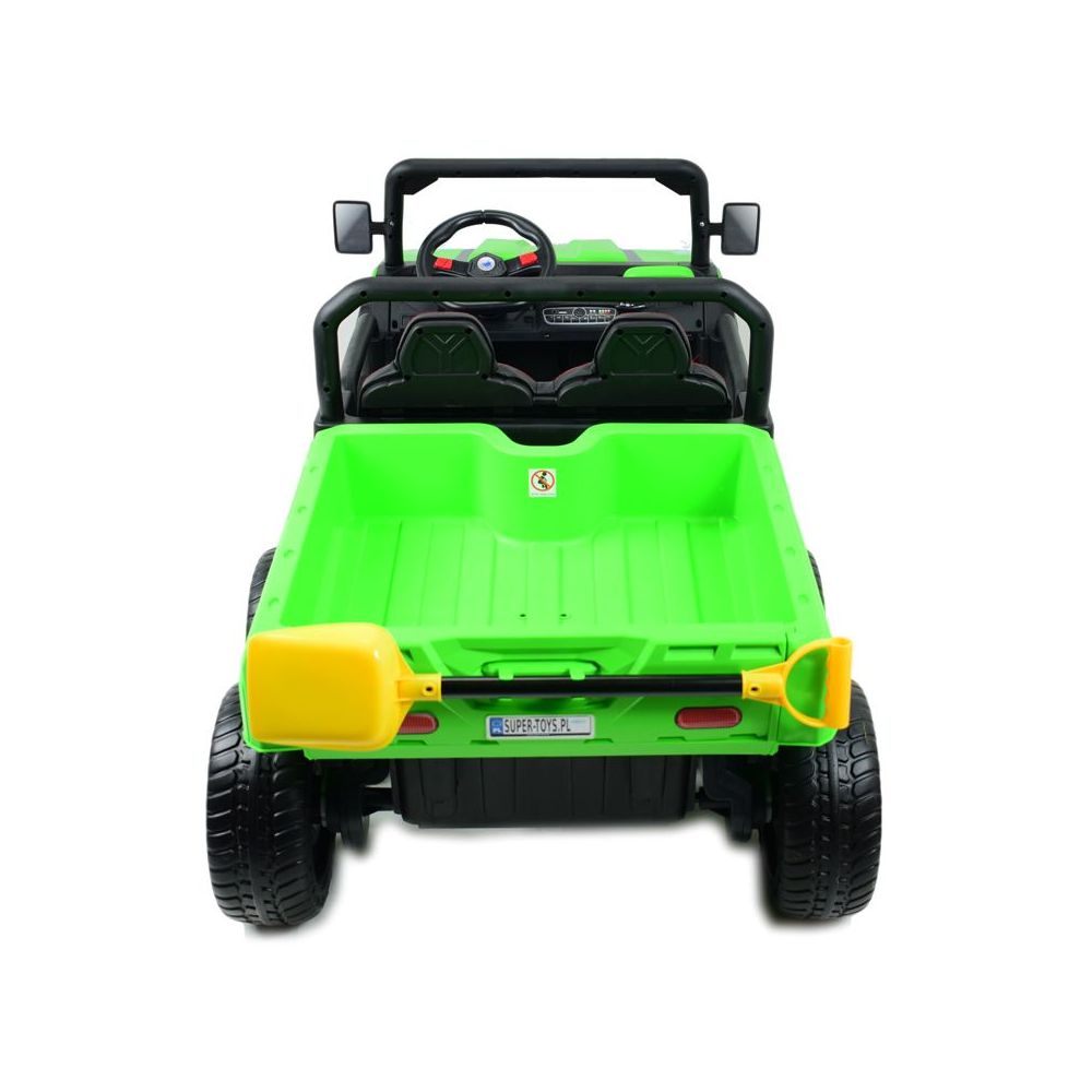 BUGGY 6 KOŁOWY DLA 2 DZIECI, ELEKTRYCZNA WYWROTKA, MIĘKKIE KOŁA, MIĘKKIE SIEDZENIE, 400 WAT/XMX623B