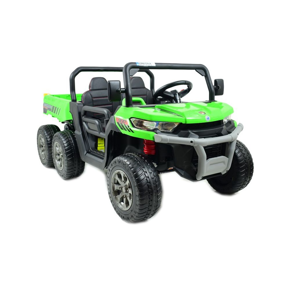 BUGGY 6 KOŁOWY DLA 2 DZIECI, ELEKTRYCZNA WYWROTKA, MIĘKKIE KOŁA, MIĘKKIE SIEDZENIE, 400 WAT/XMX623B