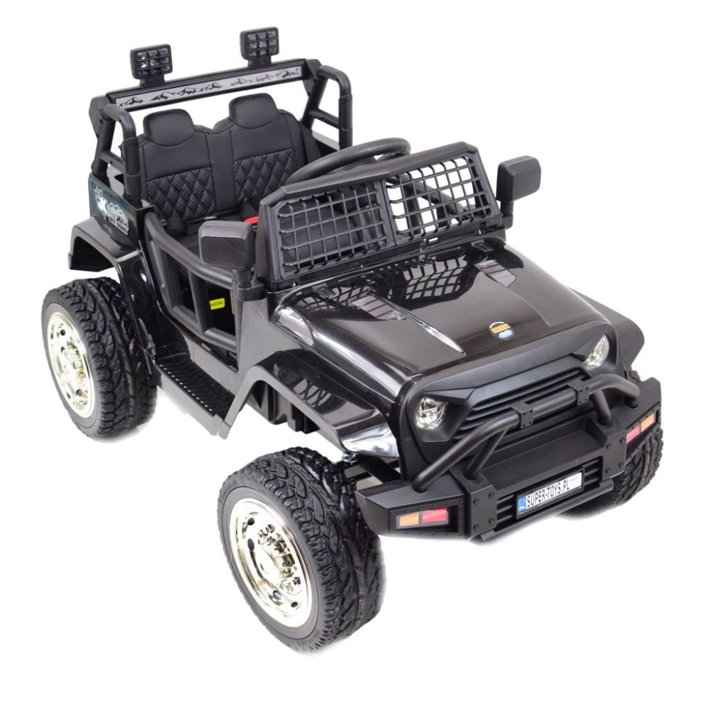 „JK OFF ROAD“ AKUMULIATORINIS JEEPAS, MINKŠTI RATAI, MINKŠTA SĖDYNĖ/LL555