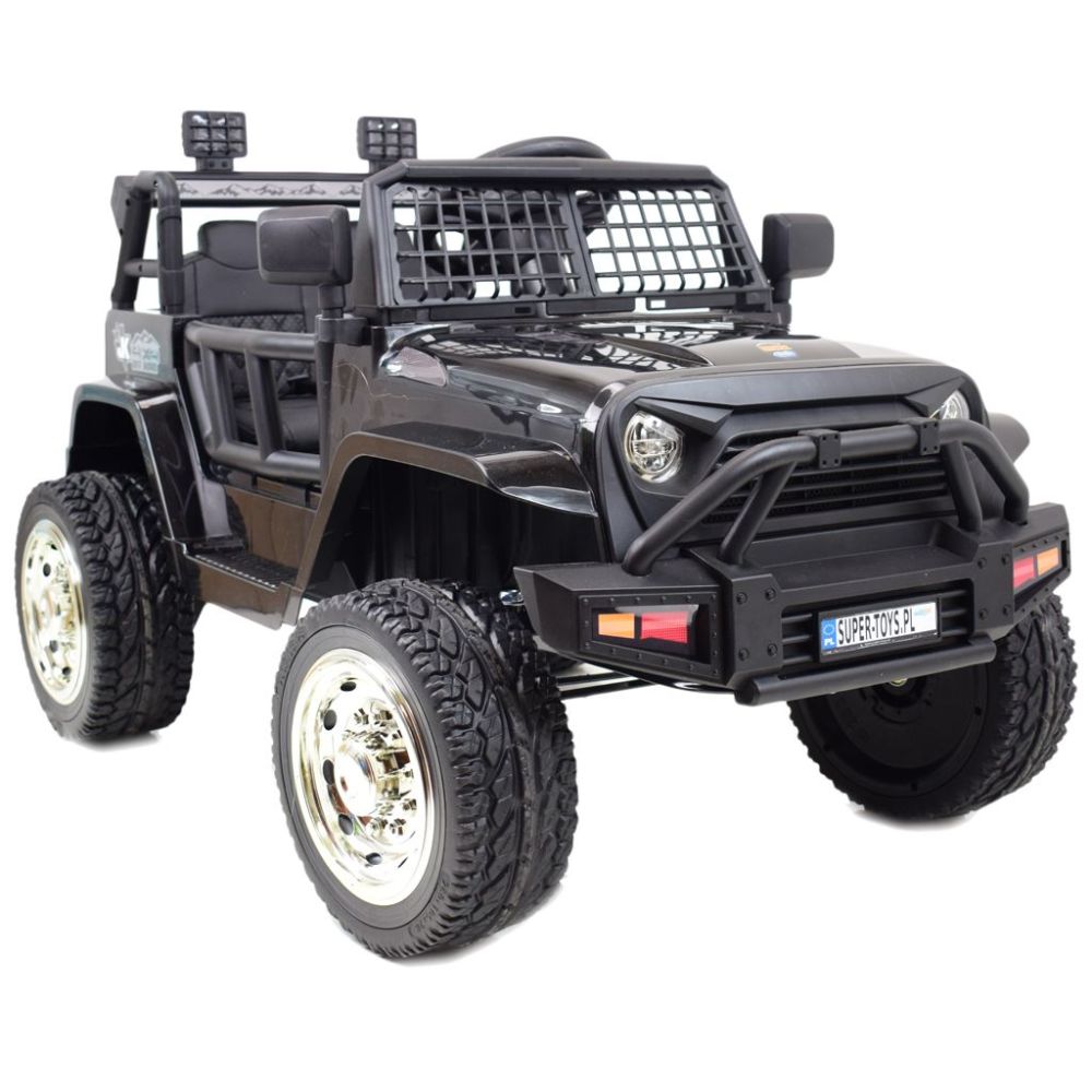 „JK OFF ROAD“ AKUMULIATORINIS JEEPAS, MINKŠTI RATAI, MINKŠTA SĖDYNĖ/LL555