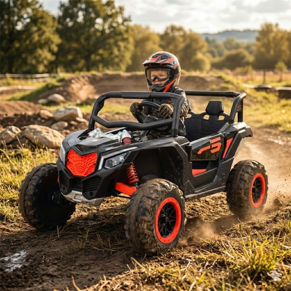 „Megga Buggry“ 4x4, galingas, su nuotolinio valdymo pultu, supimosi funkcija / NEL901