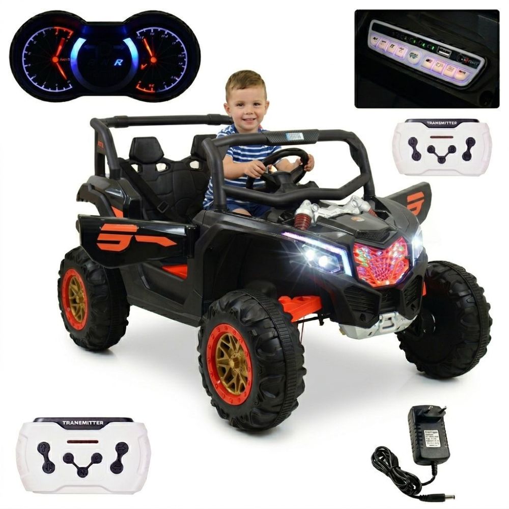 „Megga Buggry“ 4x4, galingas, su nuotolinio valdymo pultu, supimosi funkcija / NEL901