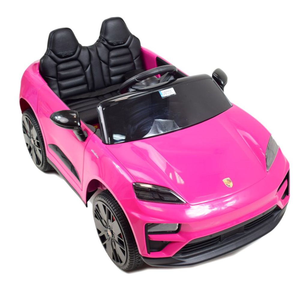 Oryginalne Porsche Macan na akumulator dla dziewczynki różowe/DK666