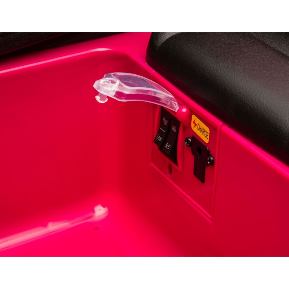 Originali „Porsche Macan“ elektromobilis mergaitei, rožinė spalva / DK666