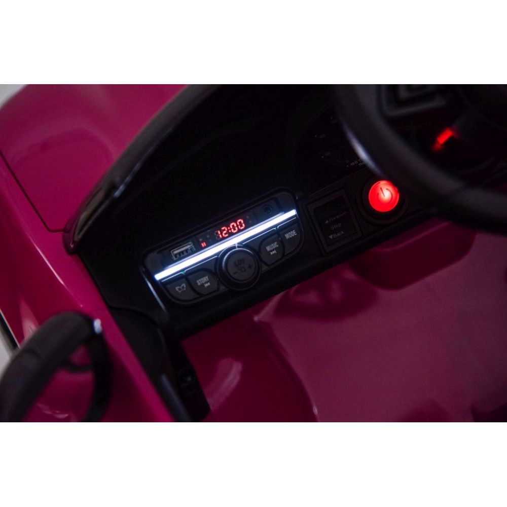 Originali „Porsche Macan“ elektromobilis mergaitei, rožinė spalva / DK666