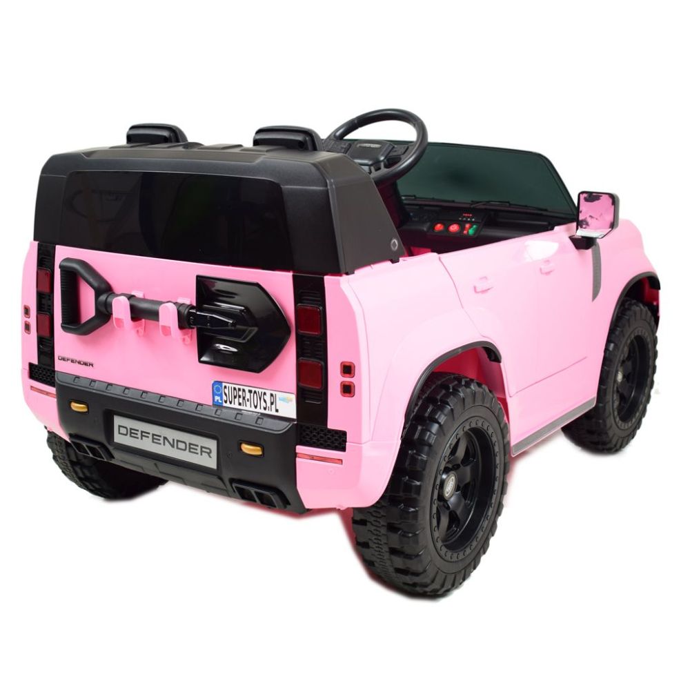 „Land Rover Defender“ akumuliatorinis automobilis, 400 WATT, 24 V, 50 kg