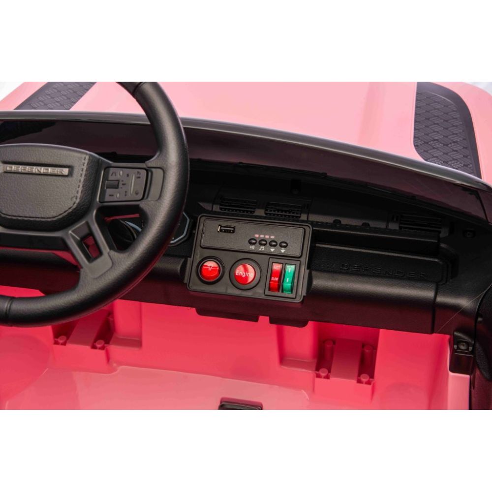 „Land Rover Defender“ akumuliatorinis automobilis, 400 WATT, 24 V, 50 kg