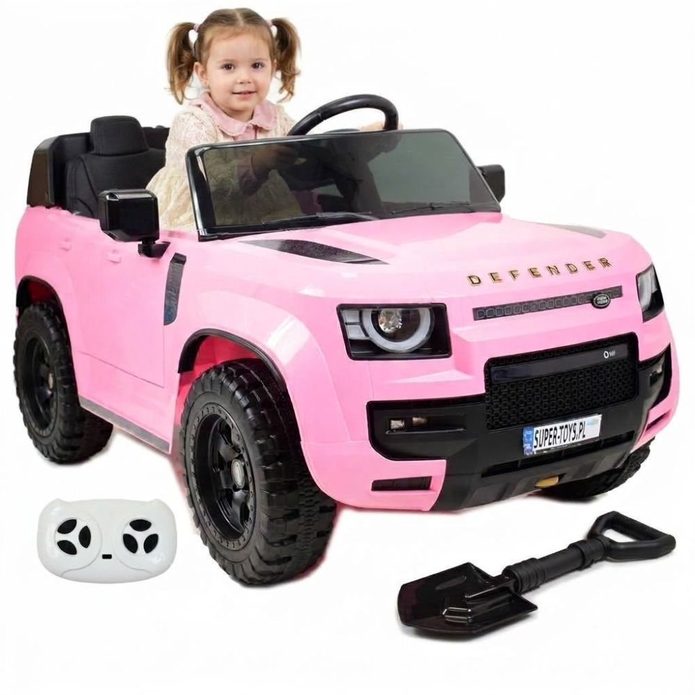 „Land Rover Defender“ akumuliatorinis automobilis, 400 WATT, 24 V, 50 kg