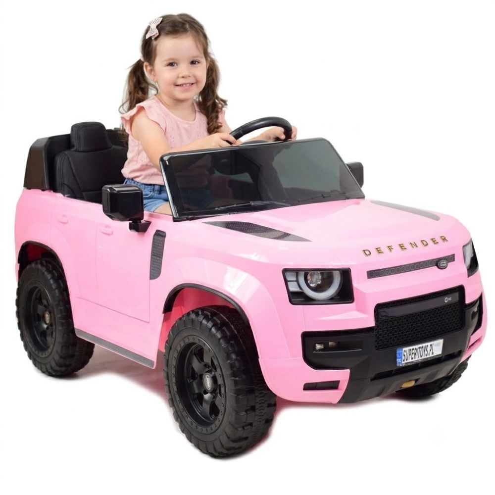„Land Rover Defender“ akumuliatorinis automobilis, 400 WATT, 24 V, 50 kg