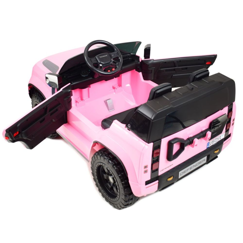 „Land Rover Defender“ akumuliatorinis automobilis, 400 WATT, 24 V, 50 kg