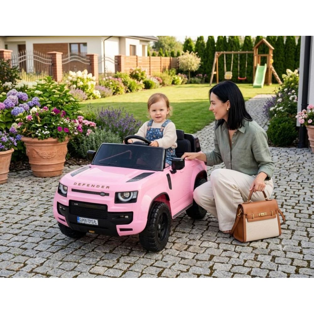 „Land Rover Defender“ akumuliatorinis automobilis, 400 WATT, 24 V, 50 kg