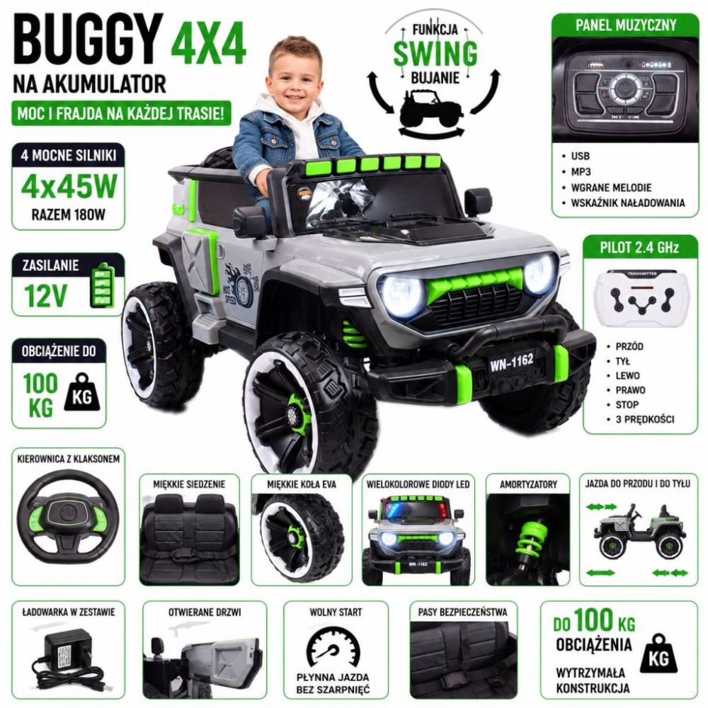 MEGA BUGGY CONCEPT 4x4, SUPER MOC, DO 100 KG/WN1162