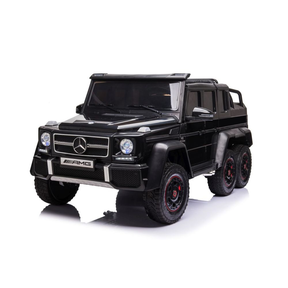 MEGA POJAZD- ORYGINALNY MERCEDES G63, NAPĘD 6X6, MIĘKKIE KOŁA, MIĘKKIE SIEDZENIE, SIEDZENIE DLA RODZICA, 12v14AH/ABL-1801